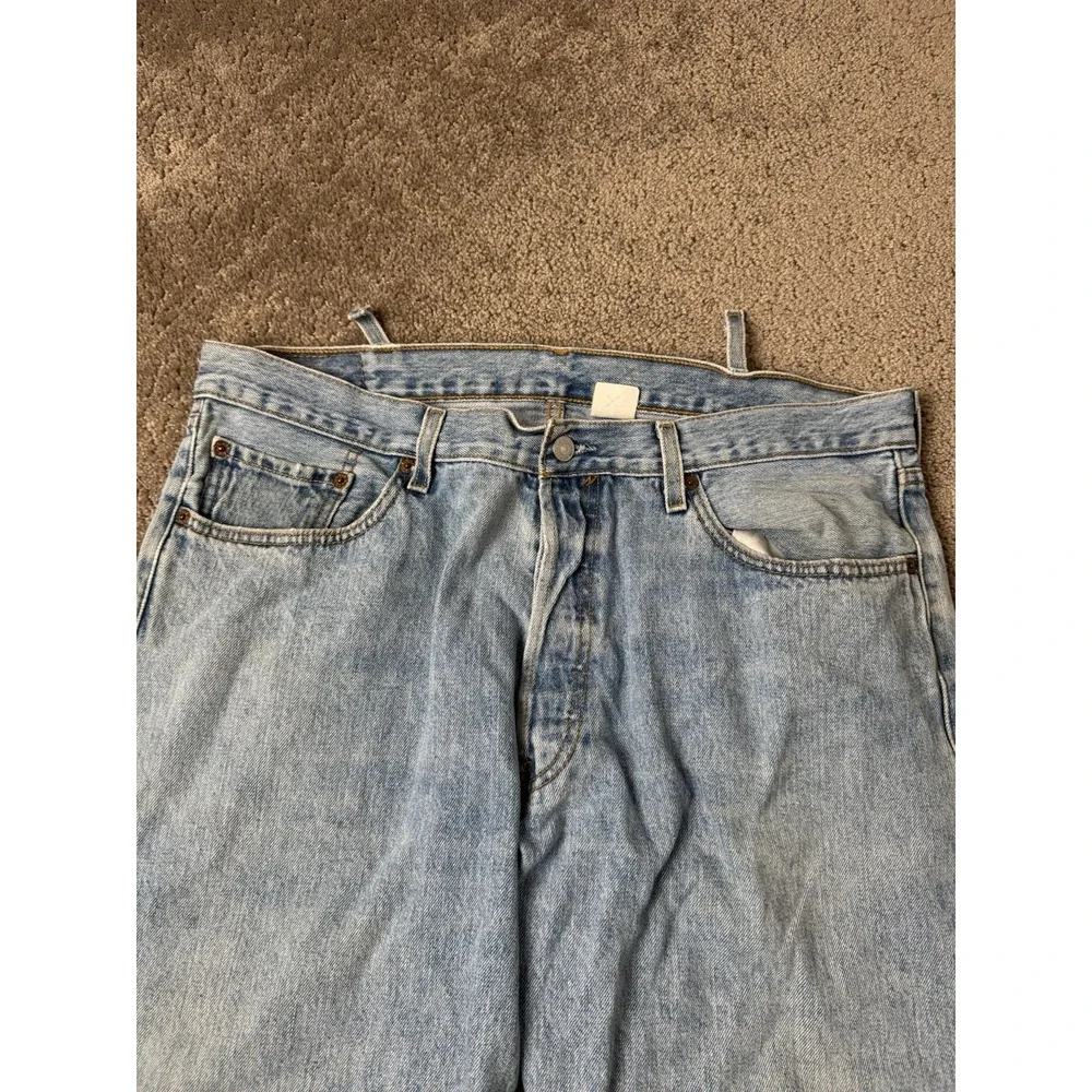 Vintage Mens Jeans 90s‎ Levi's 501 Made in USA Streetwear, Size W38 L30